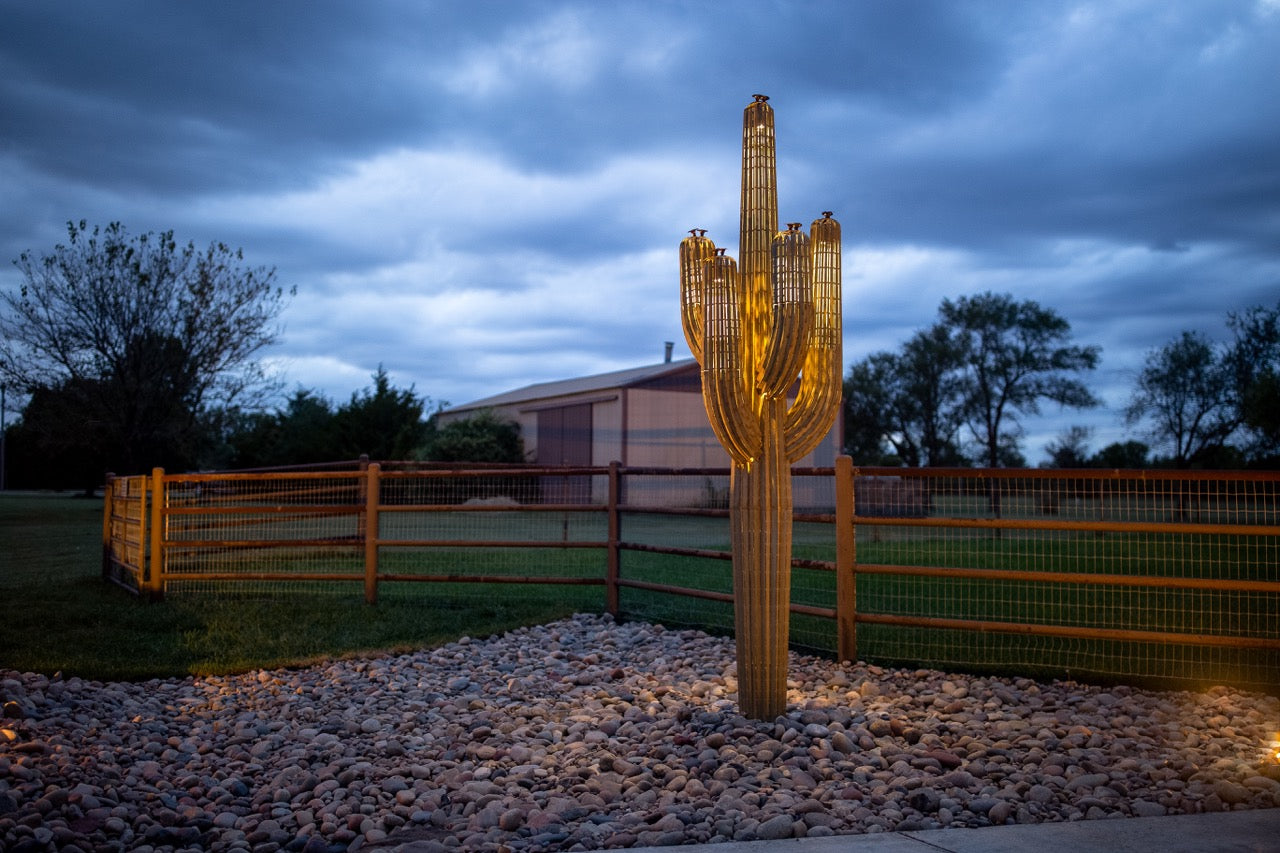 Metal Saguaro Cactus