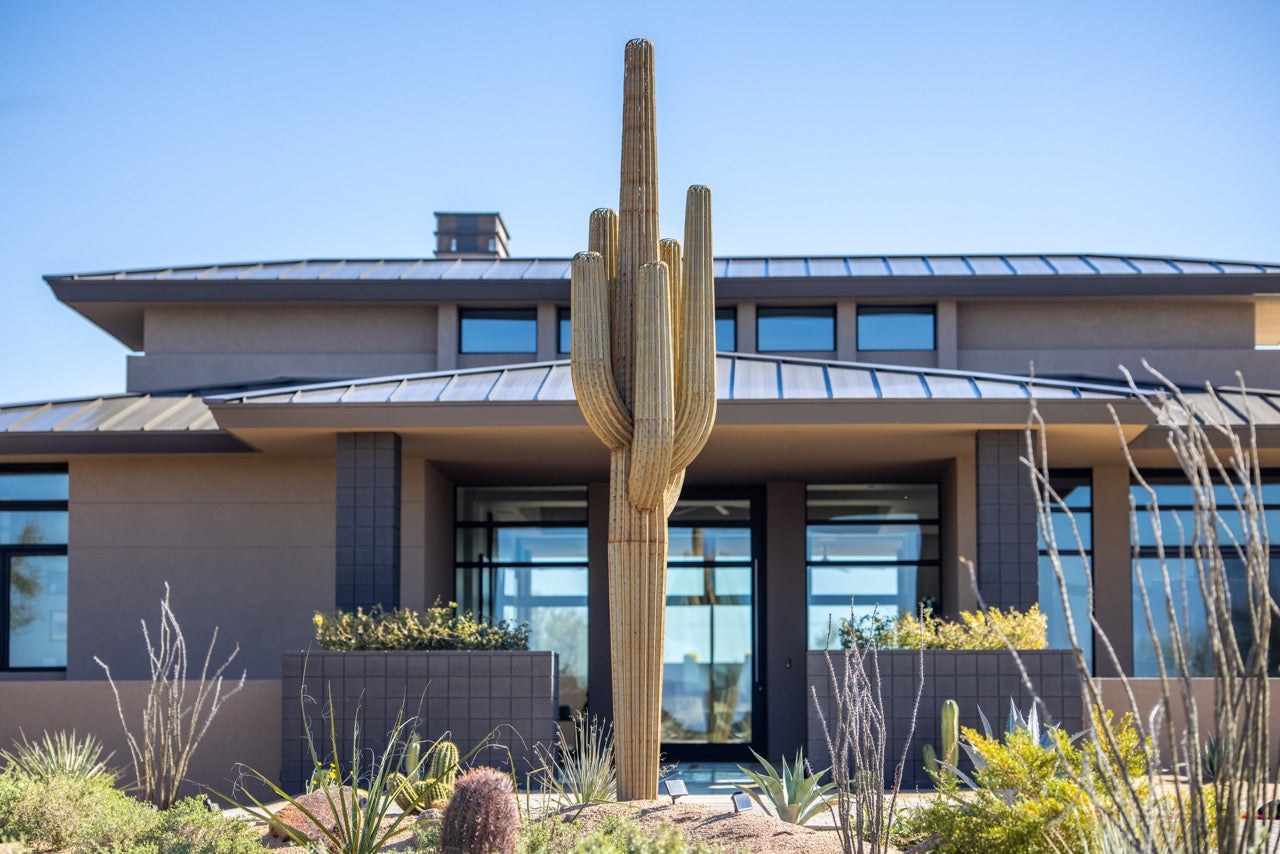 Metal Saguaro Cactus