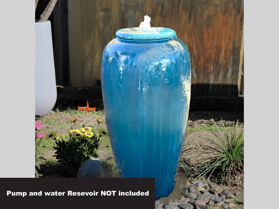 Tall Jar Fountain By Plantatorem