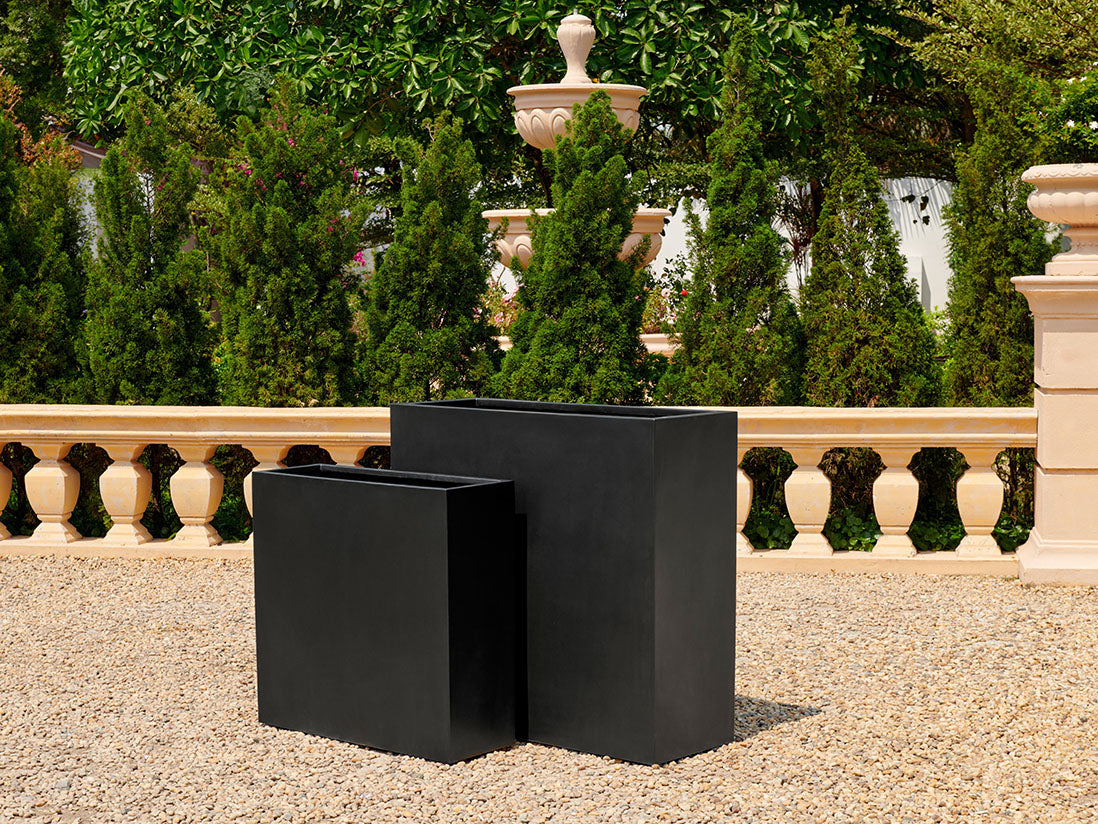 Rectangular Tall Planter Box By Plantatorem