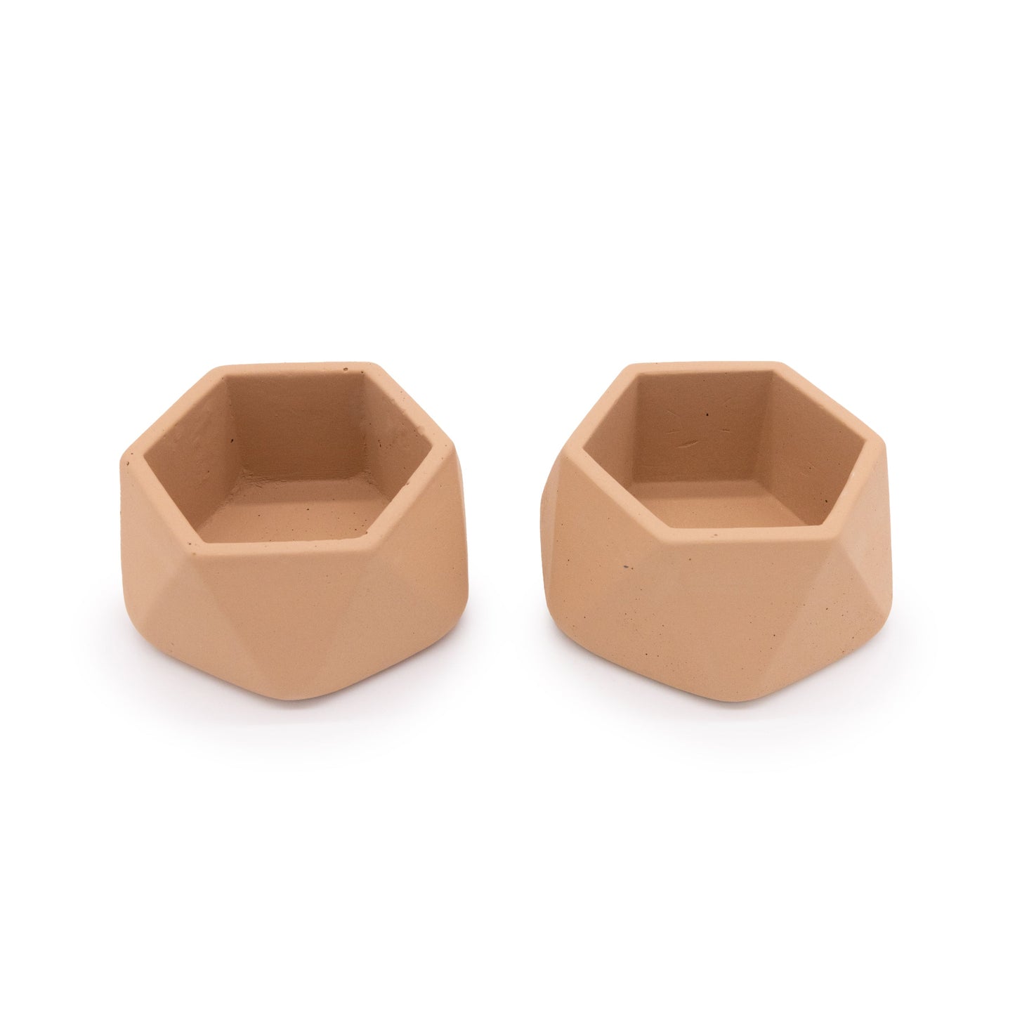 Concrete Mini Genna Tabletop Planters (Set of 2)