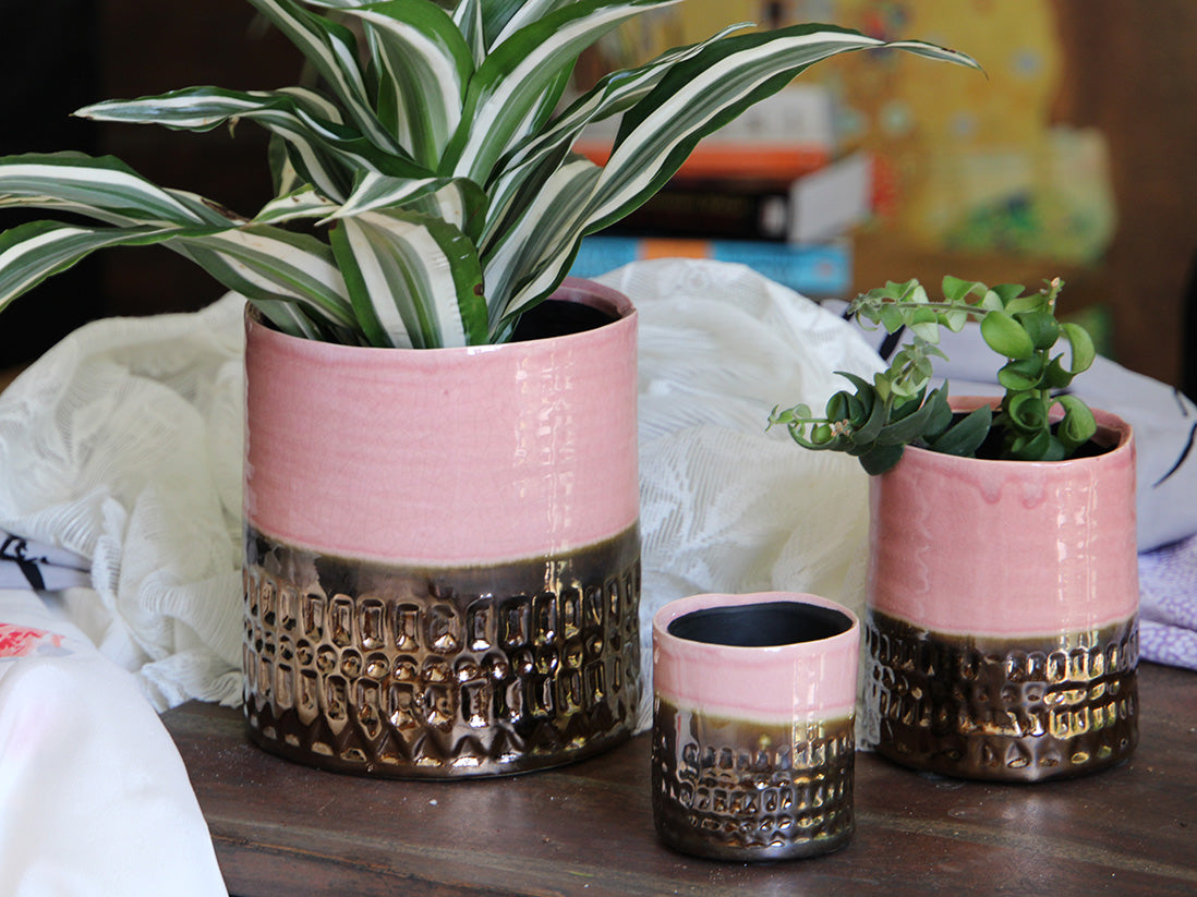 Jewel Cache Pot By Plantatorem