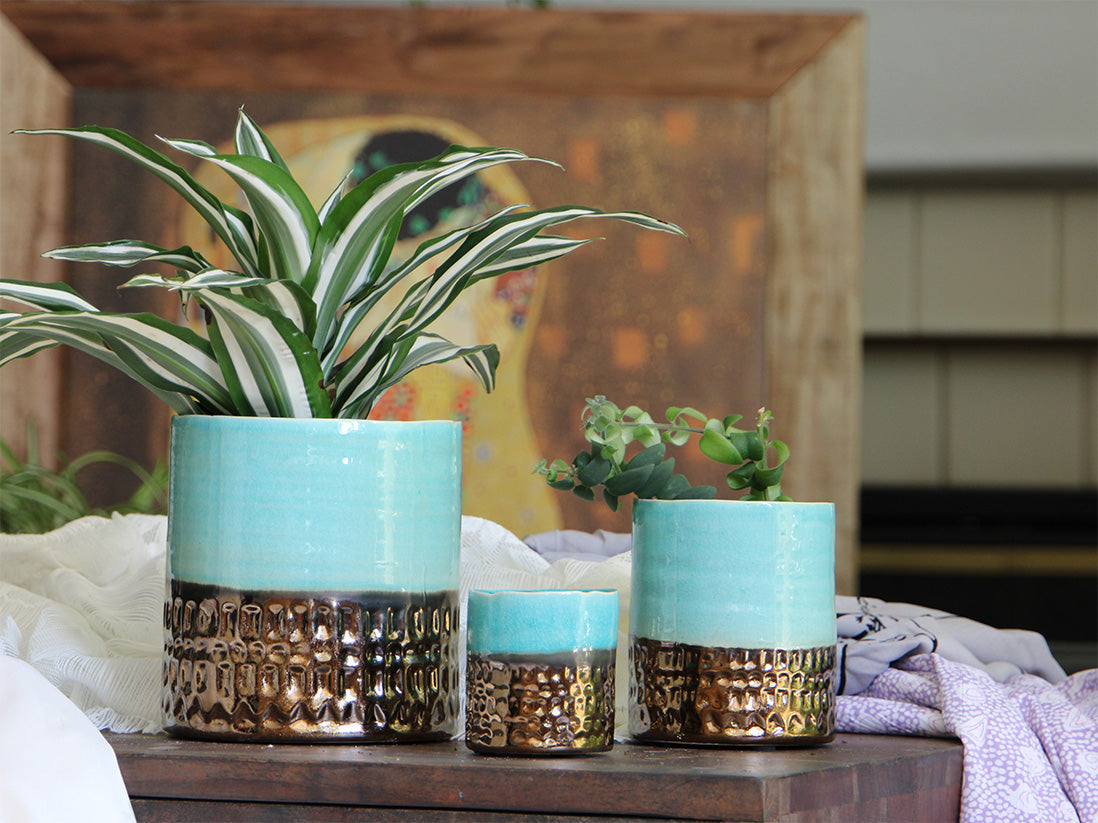 Jewel Cache Pot By Plantatorem