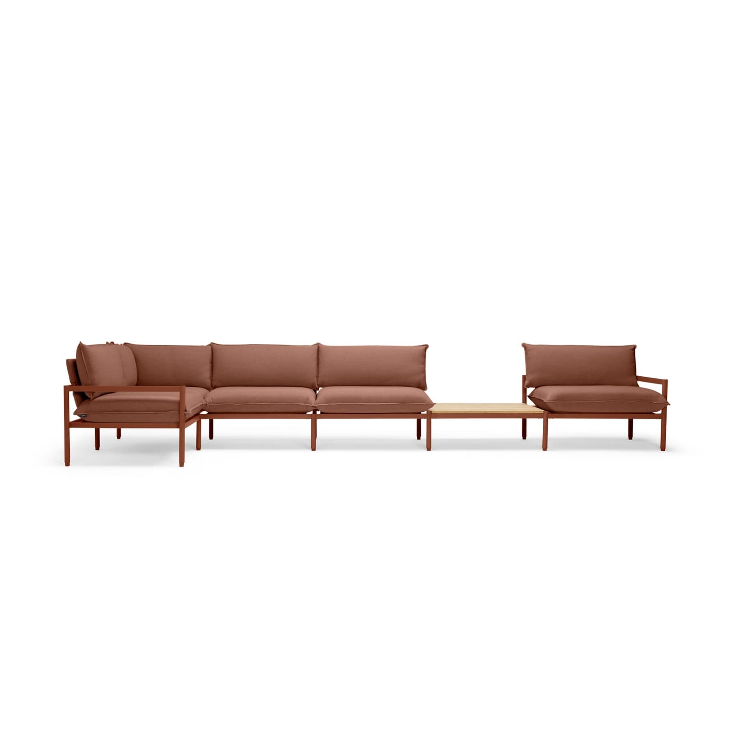 Terra Sectional with In-line Table