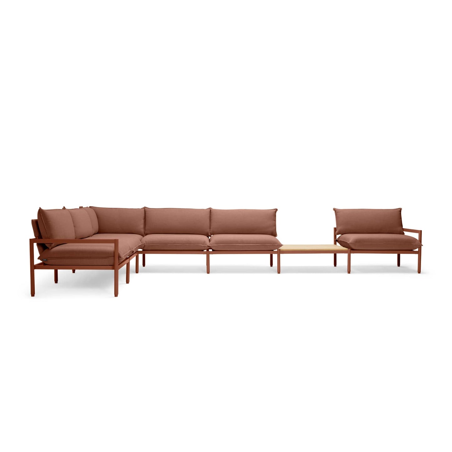 Terra Sectional with In-line Table