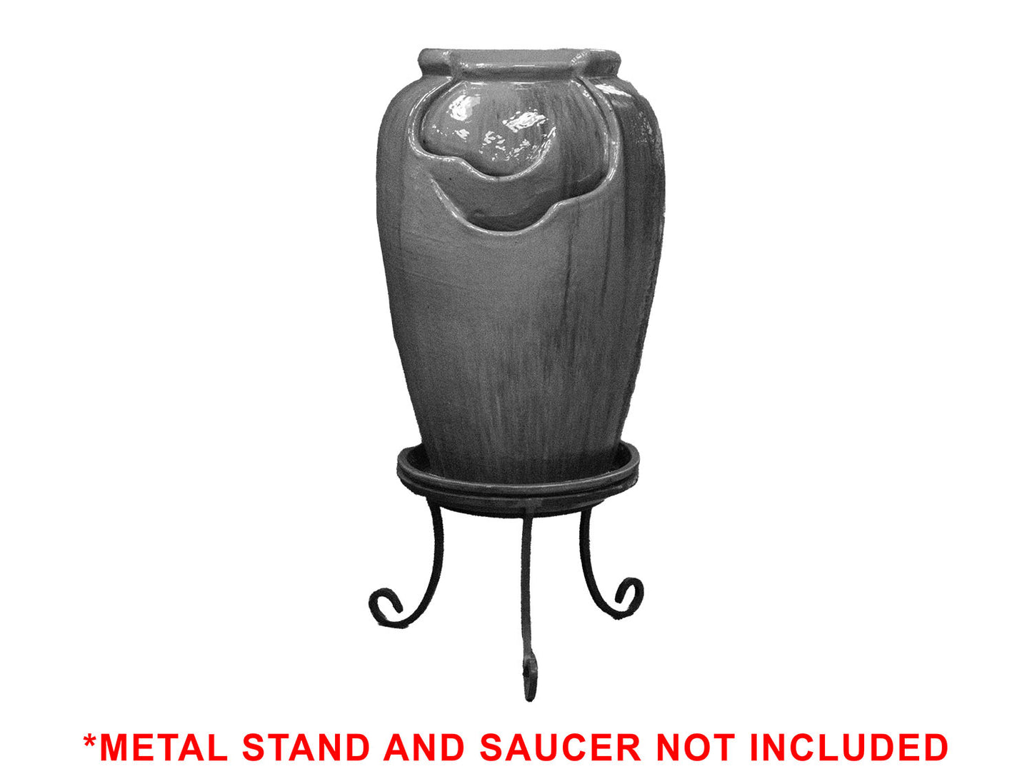 Buy Tea Garden Fountain (Ox Red) By Plantatorem