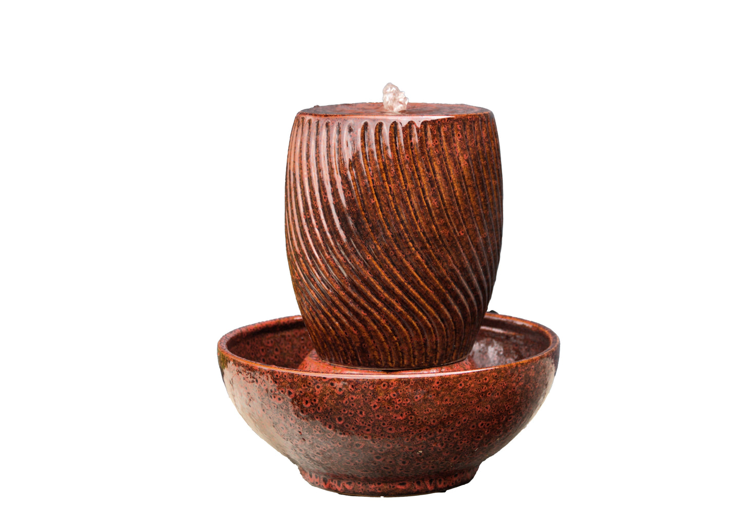 Sunset Twist Jar Fountain By Plantatorem