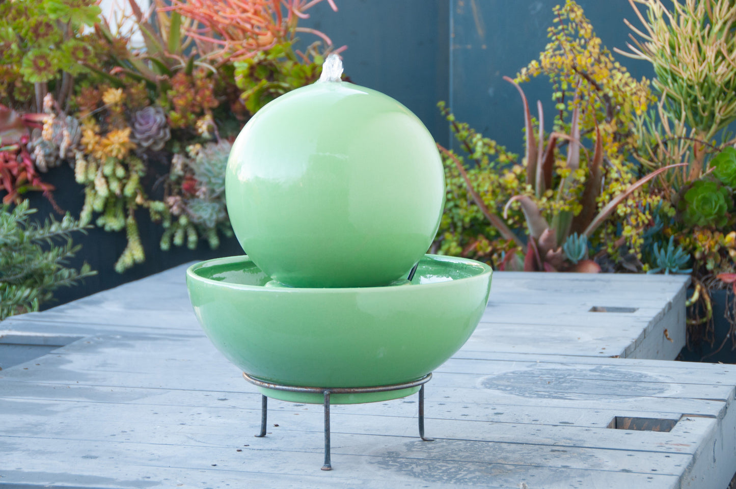 Morning Sun Sphere Fountain By Plantatorem