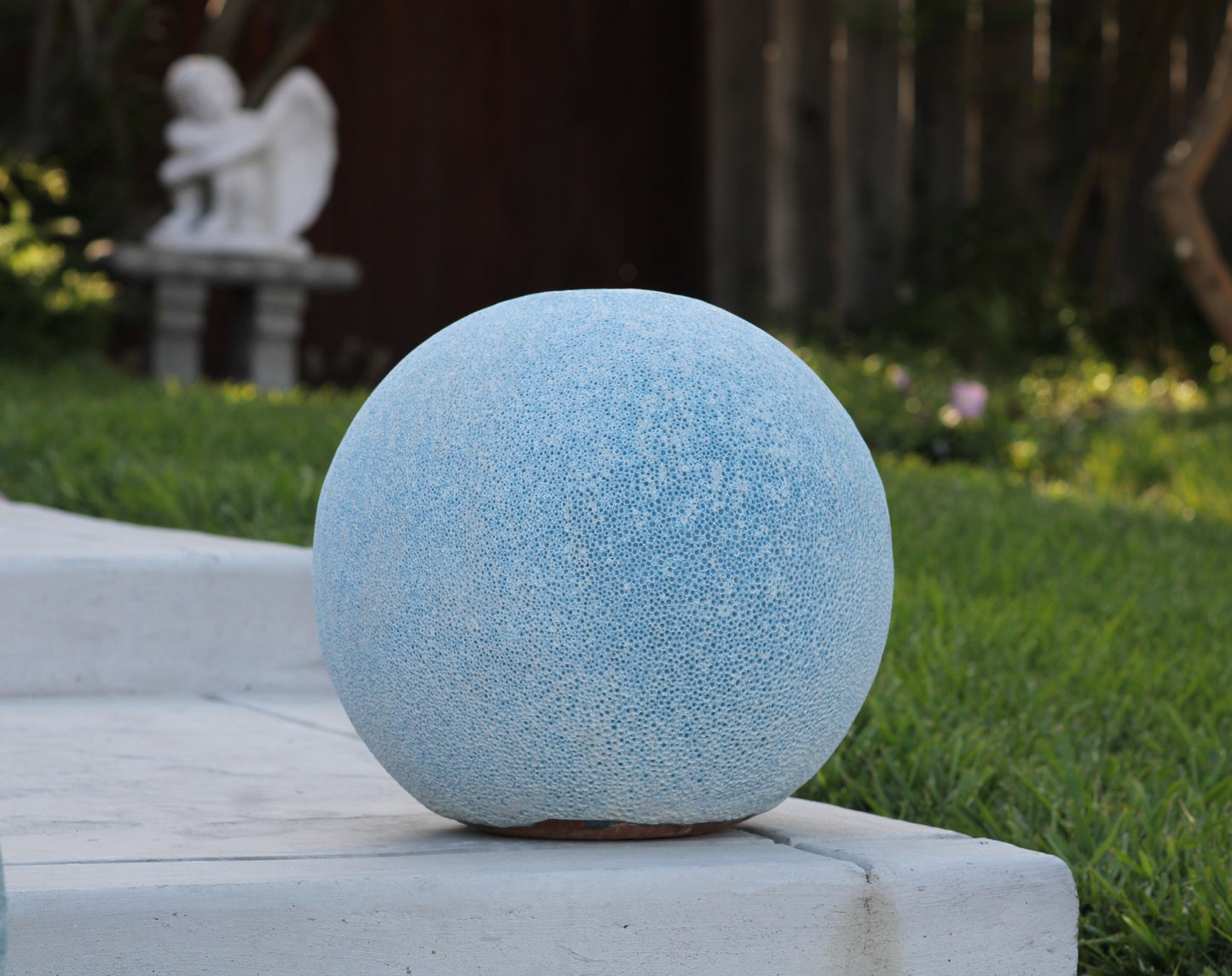 Outdoor Decorative Sphere Vintage 12" By Plantatorem