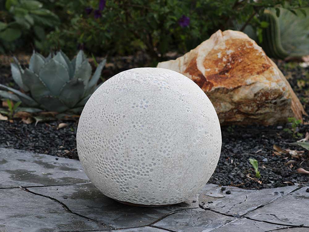 Outdoor Decorative Sphere Vintage 12" By Plantatorem