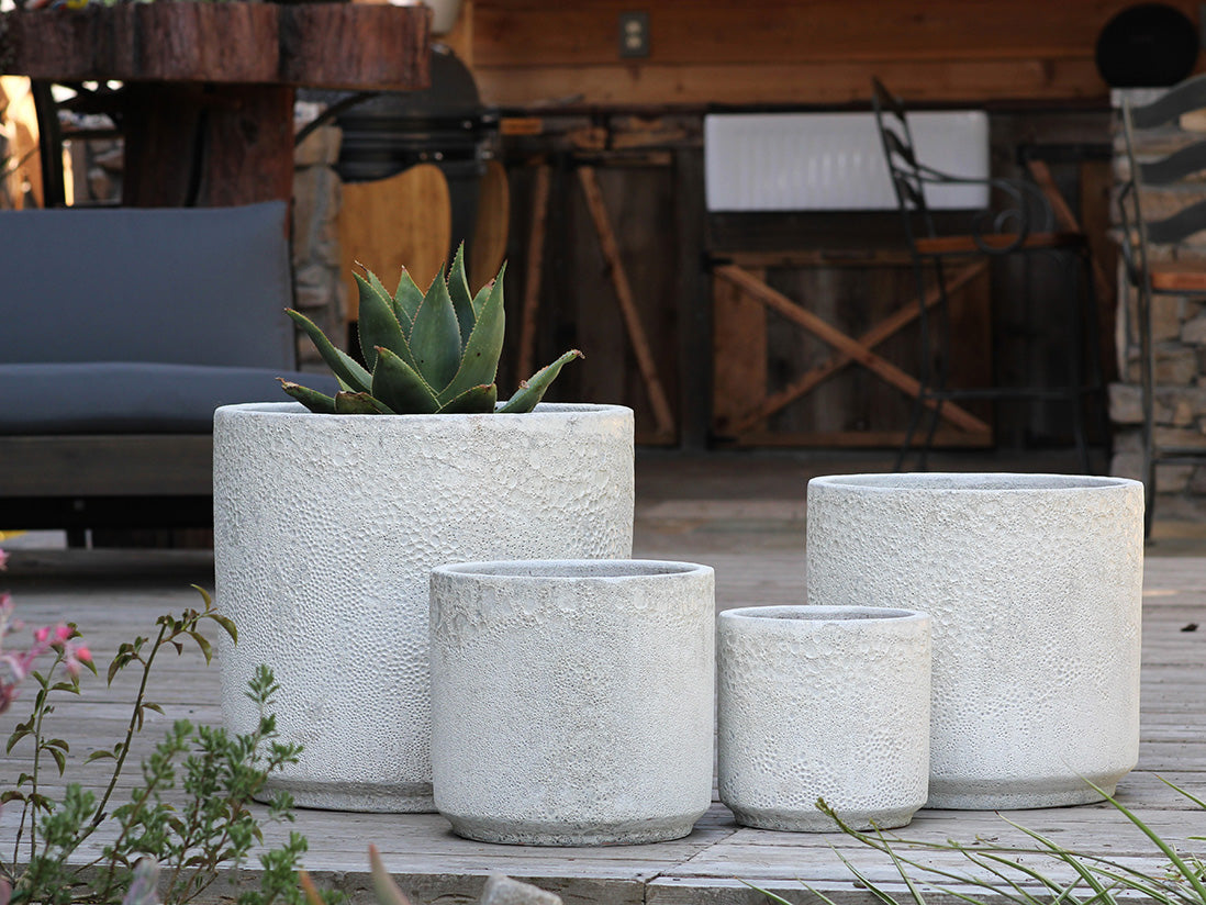 Redondo Planter Mid - Set of 4 By Plantatorem