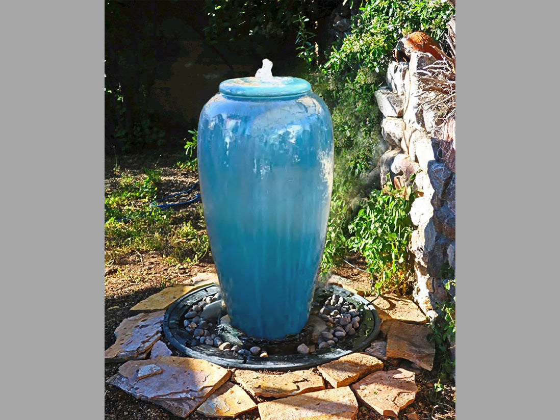 Tall Jar Fountain By Plantatorem