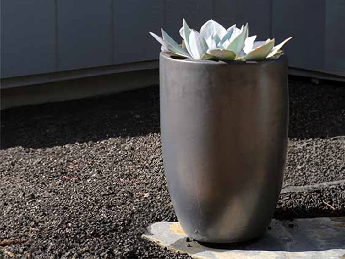 Mid Height Barrel Planter - Set of 3 By Plantatorem
