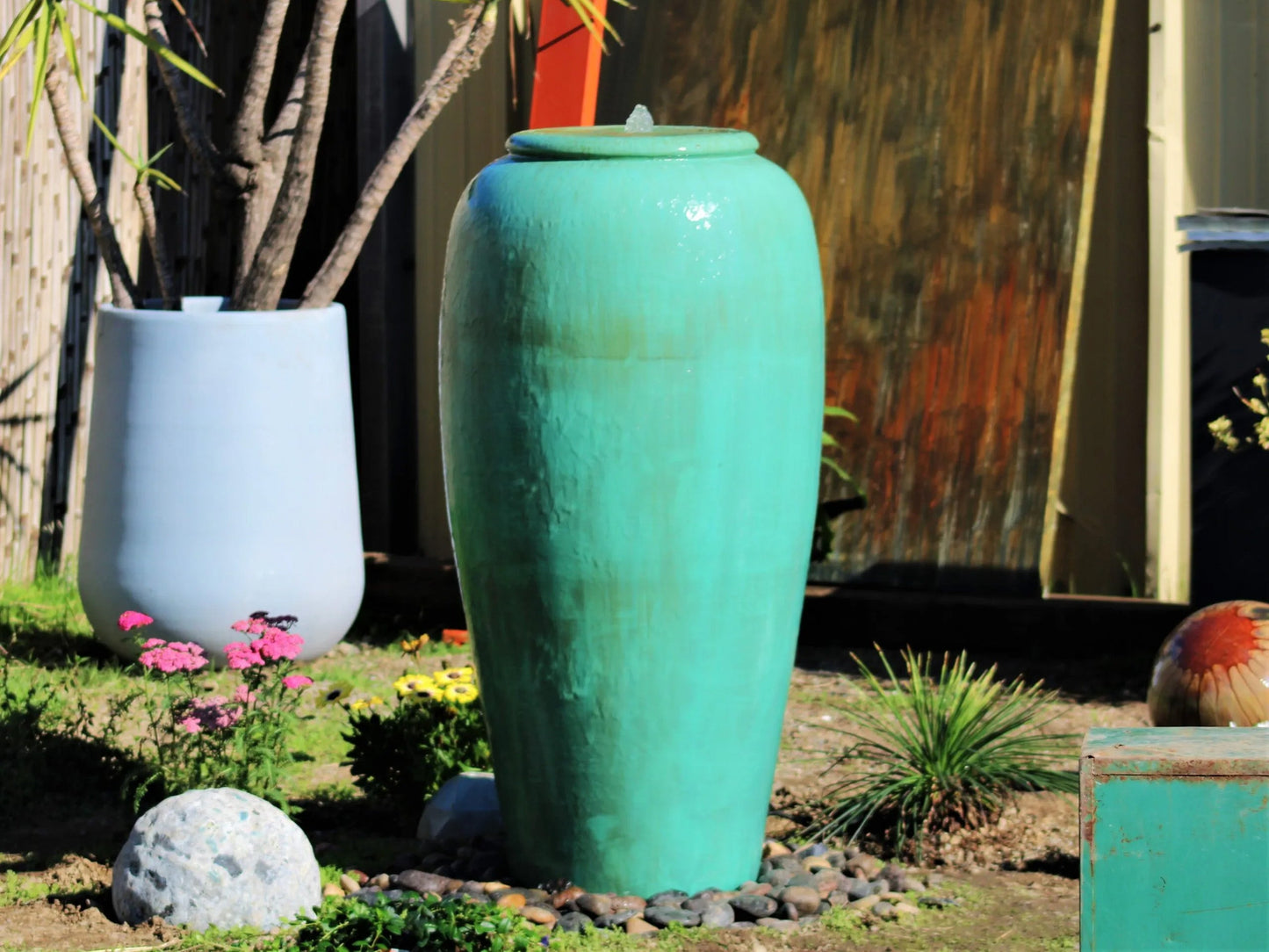 Tall Jar Fountain By Plantatorem