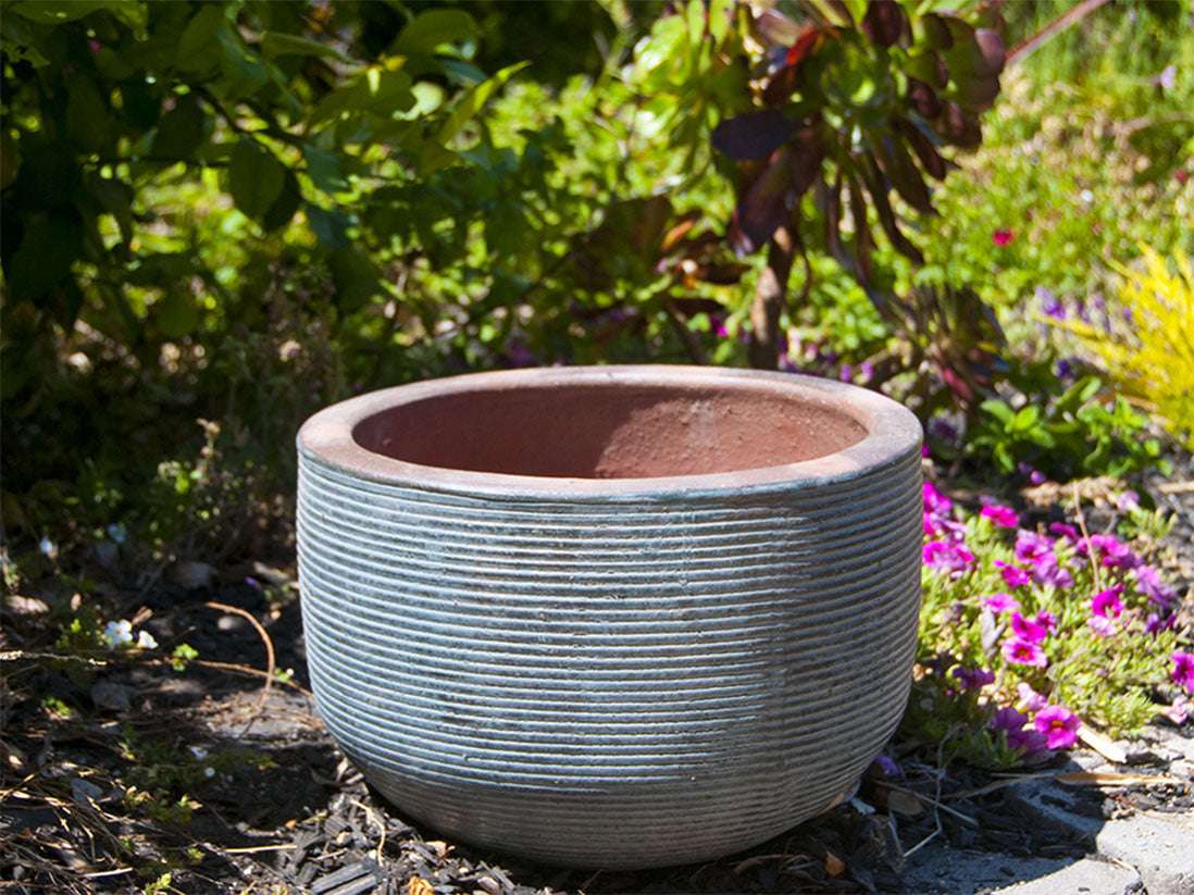 Egg Horizontal Ripples Planter - Set of 3 By Plantatorem