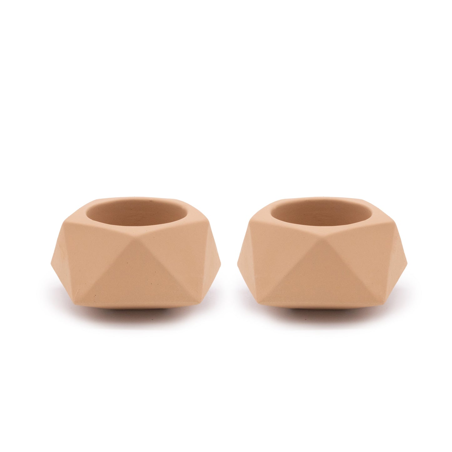 Concrete Mini Tilt Tabletop Planters (Set of 2)