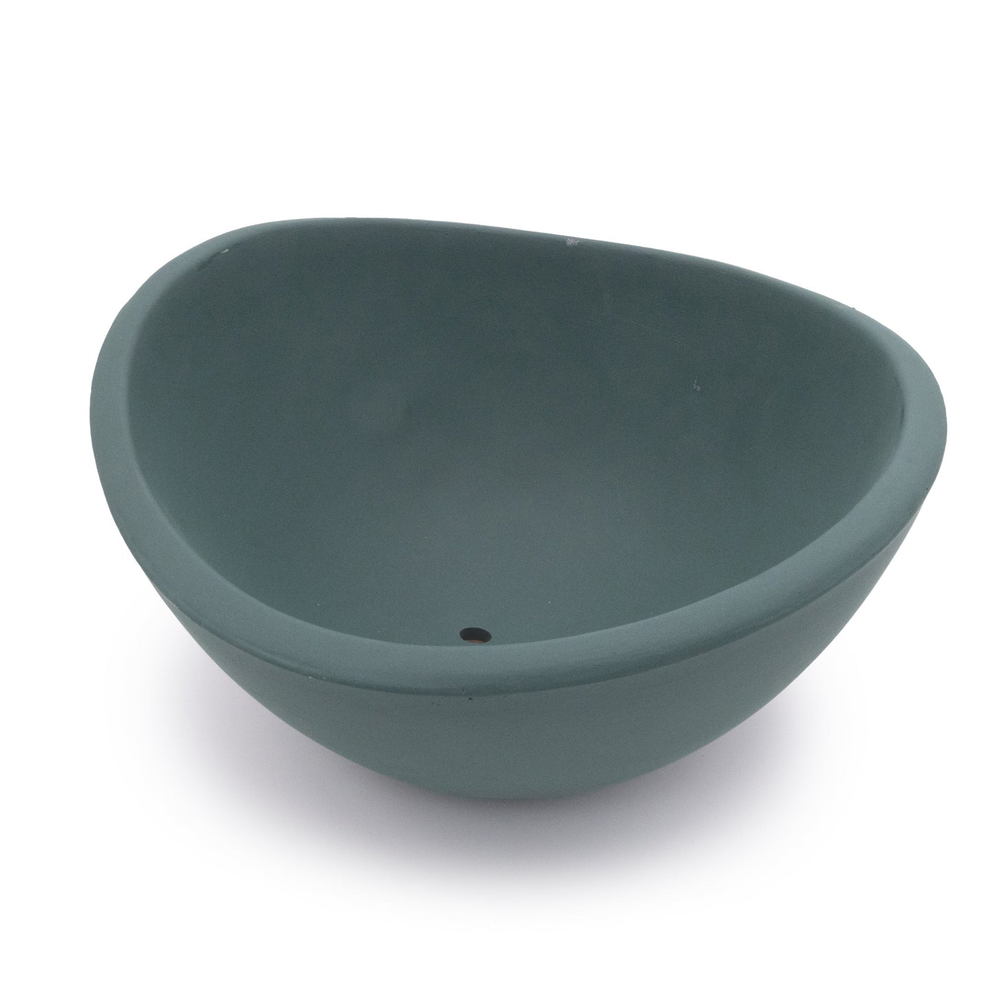 Concrete Wave Tabletop Planter
