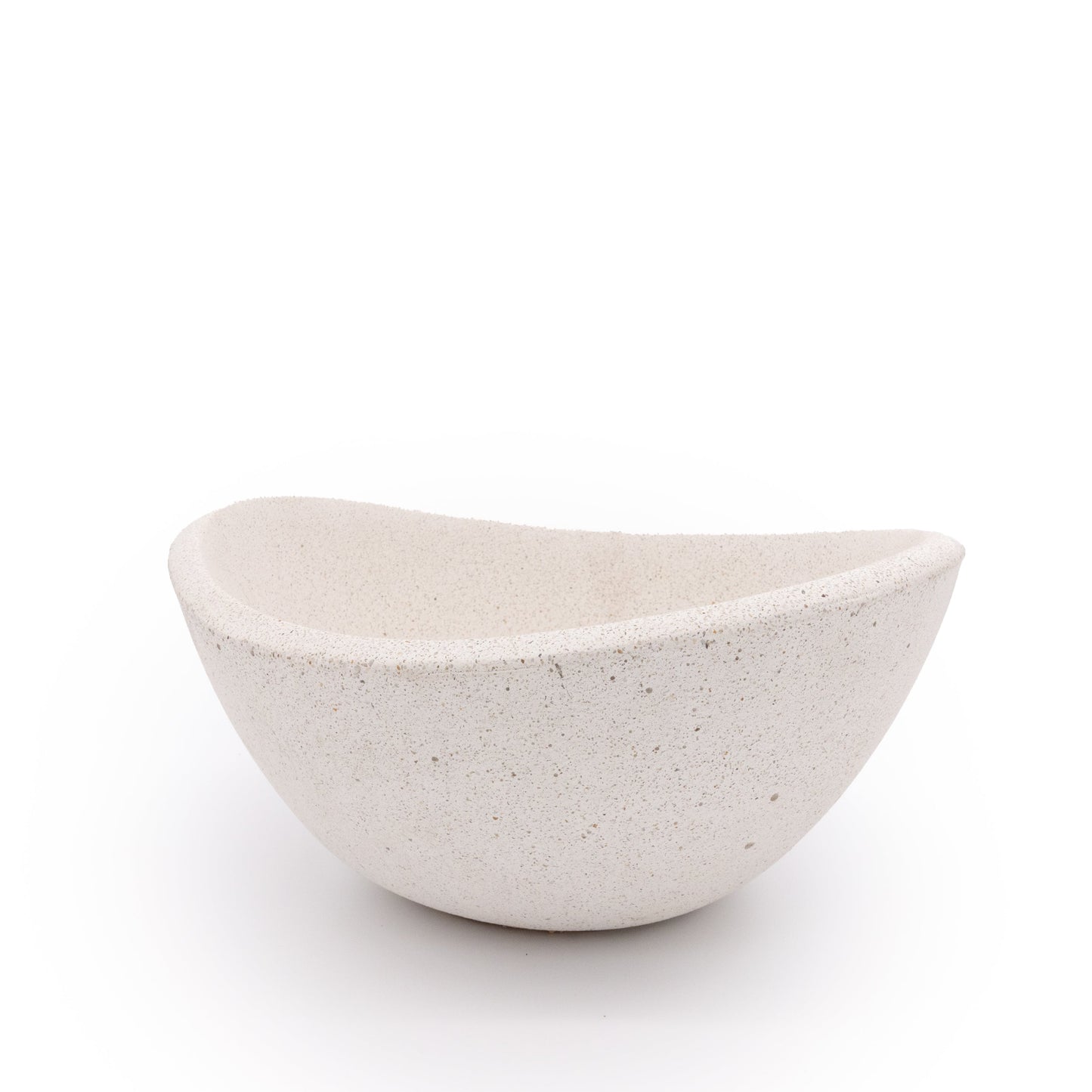 Concrete Wave Tabletop Planter