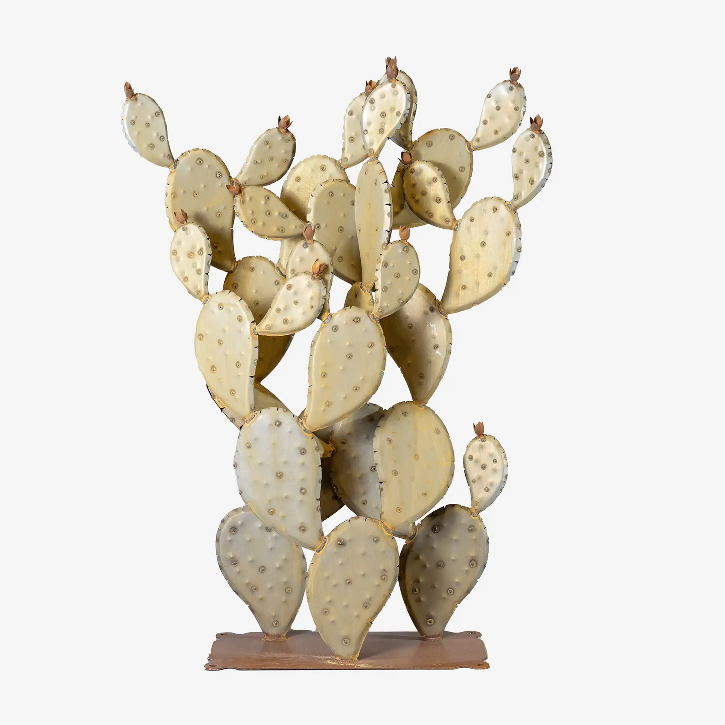 Metal Prickly Pear Cactus