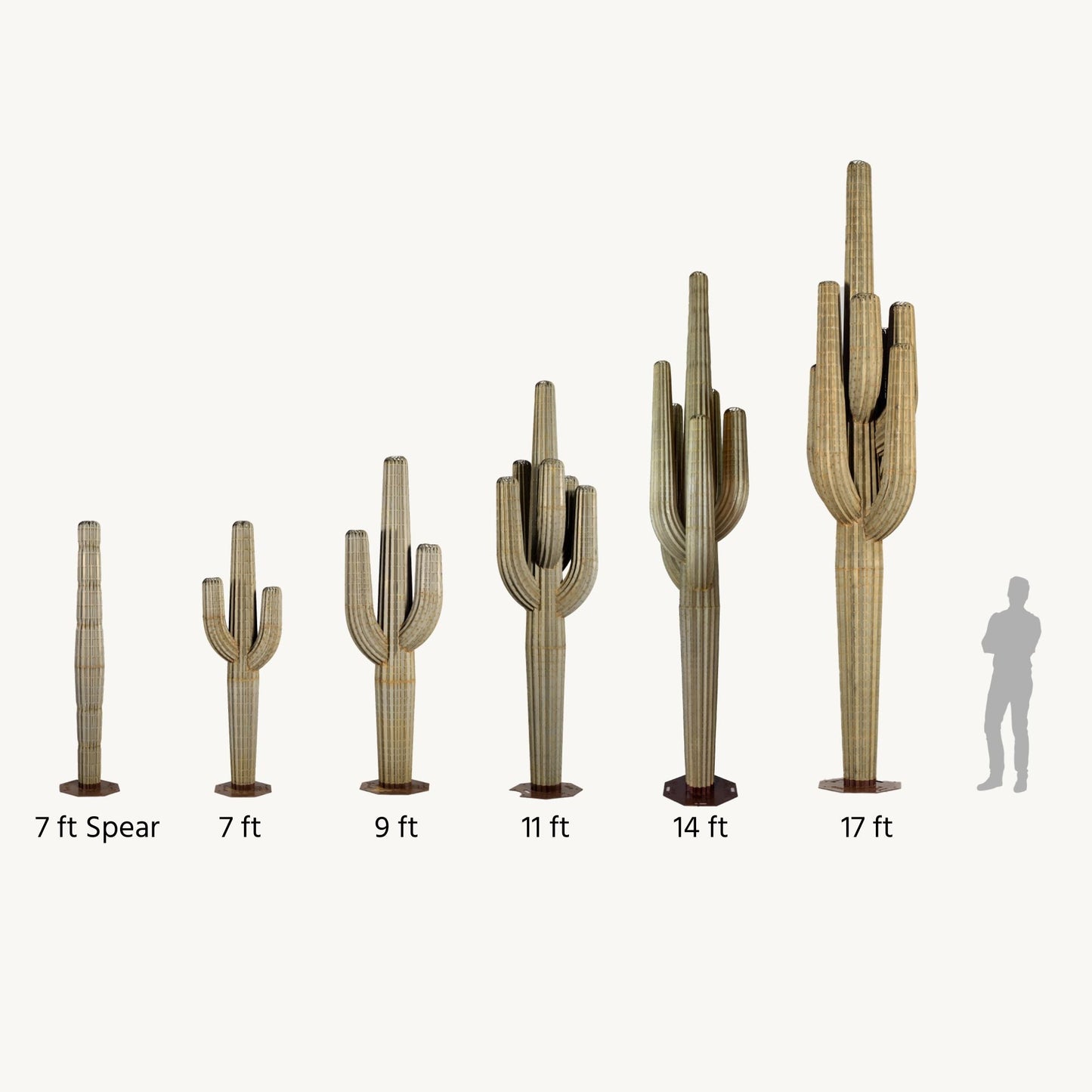 Metal Saguaro Cactus