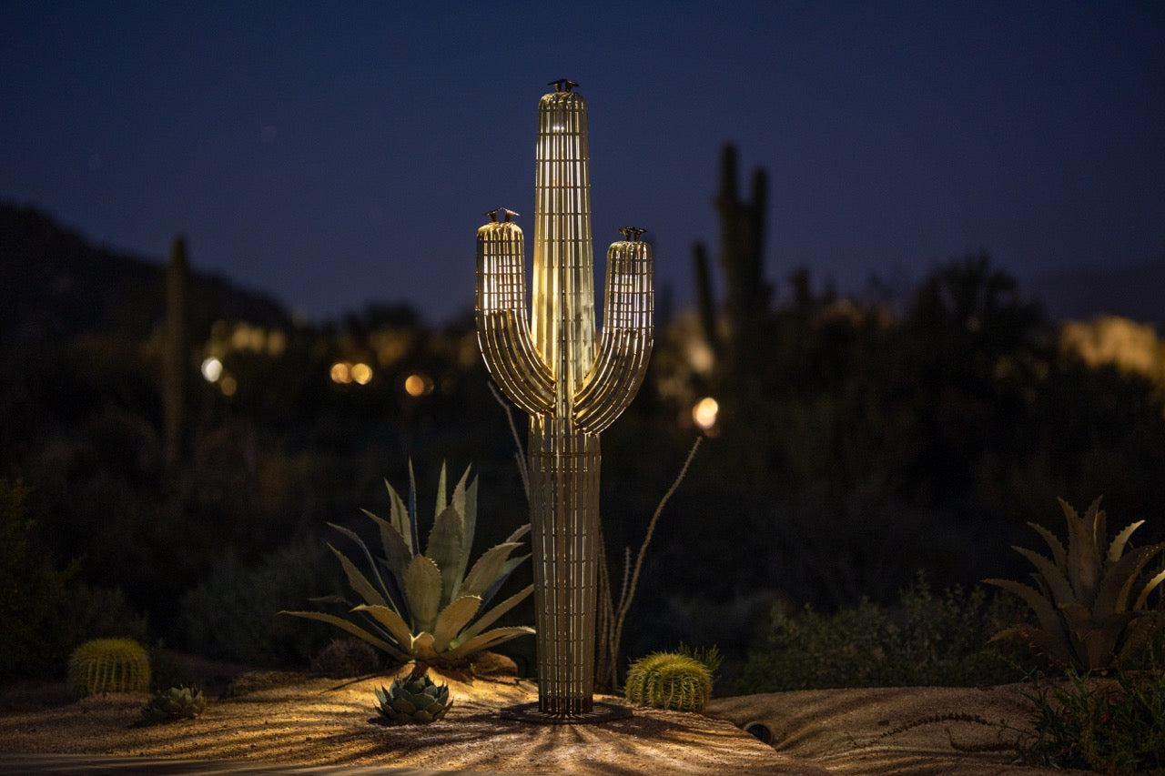 Metal Saguaro Cactus