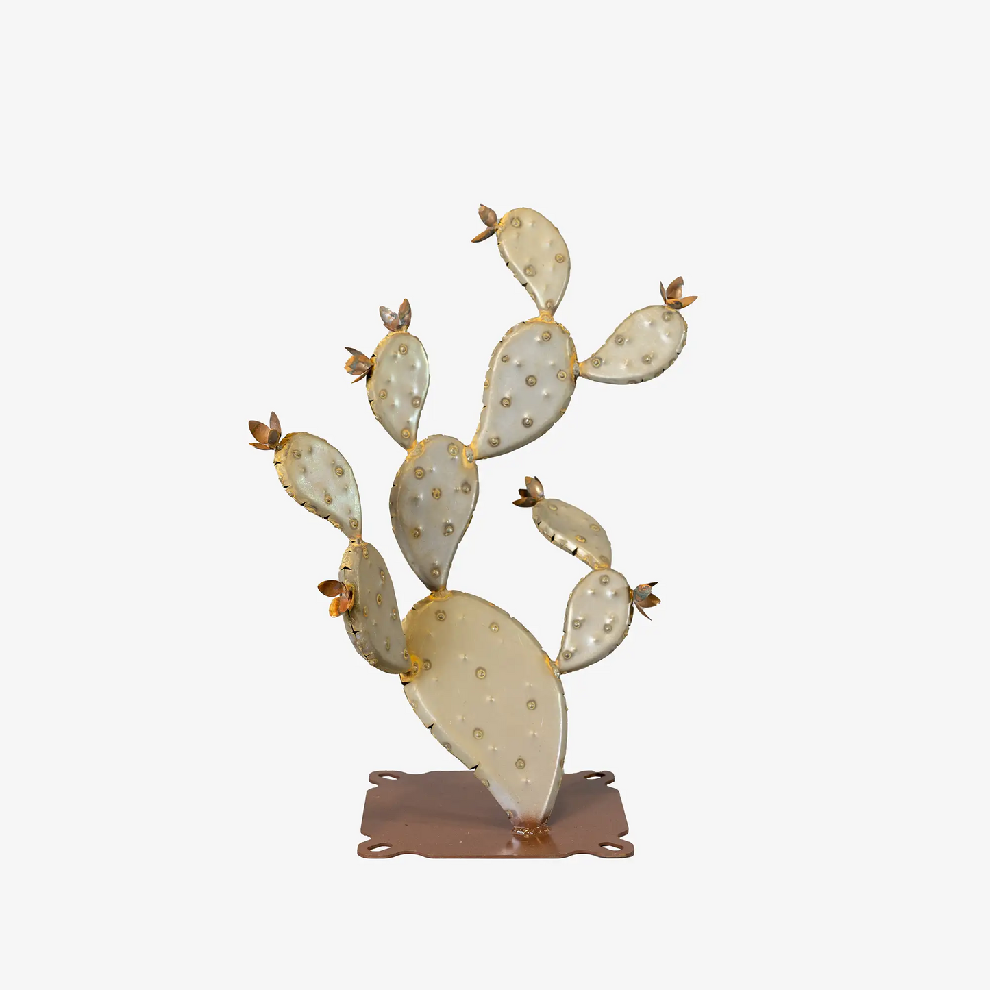 Metal Prickly Pear Cactus