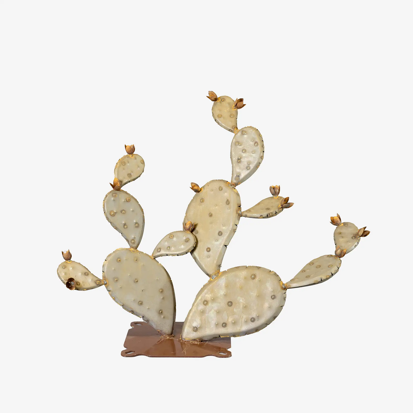 Metal Prickly Pear Cactus