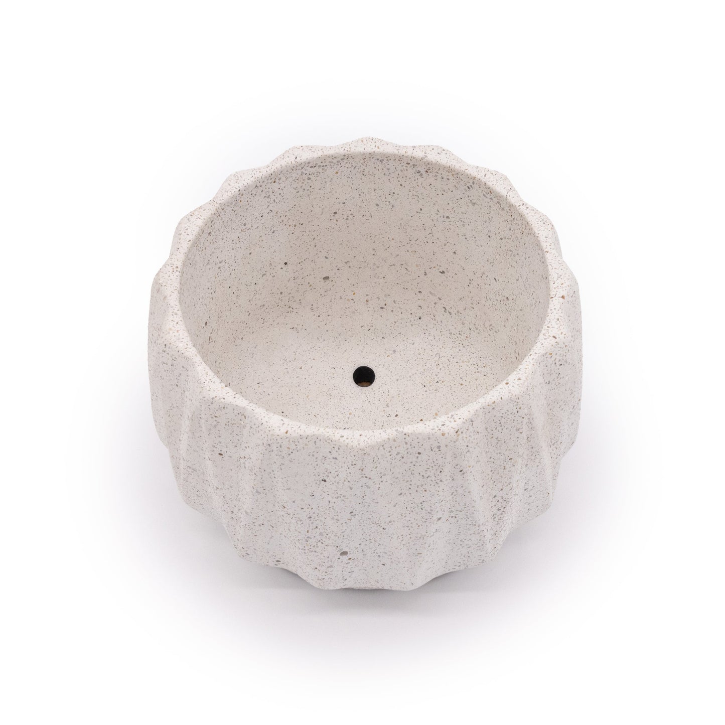 Flute 6" Tabletop Planter