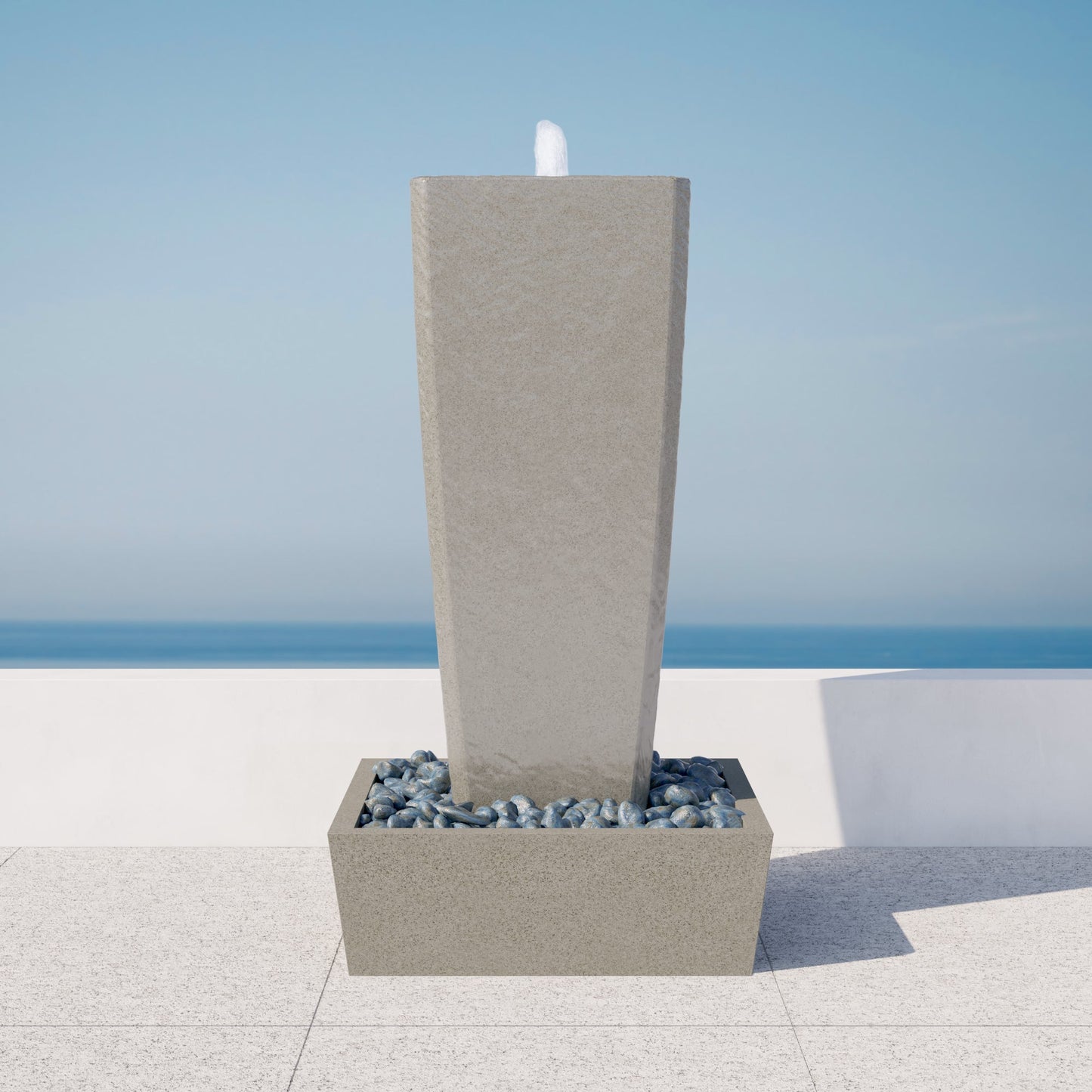 Vasa 52in StoneCast Fountain Set