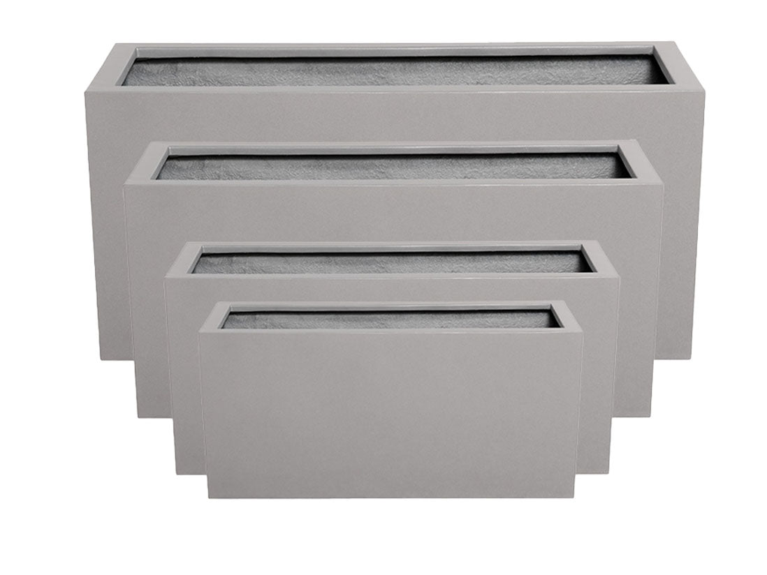 Rectangular Box Planter (Set of 4) By Plantatorem