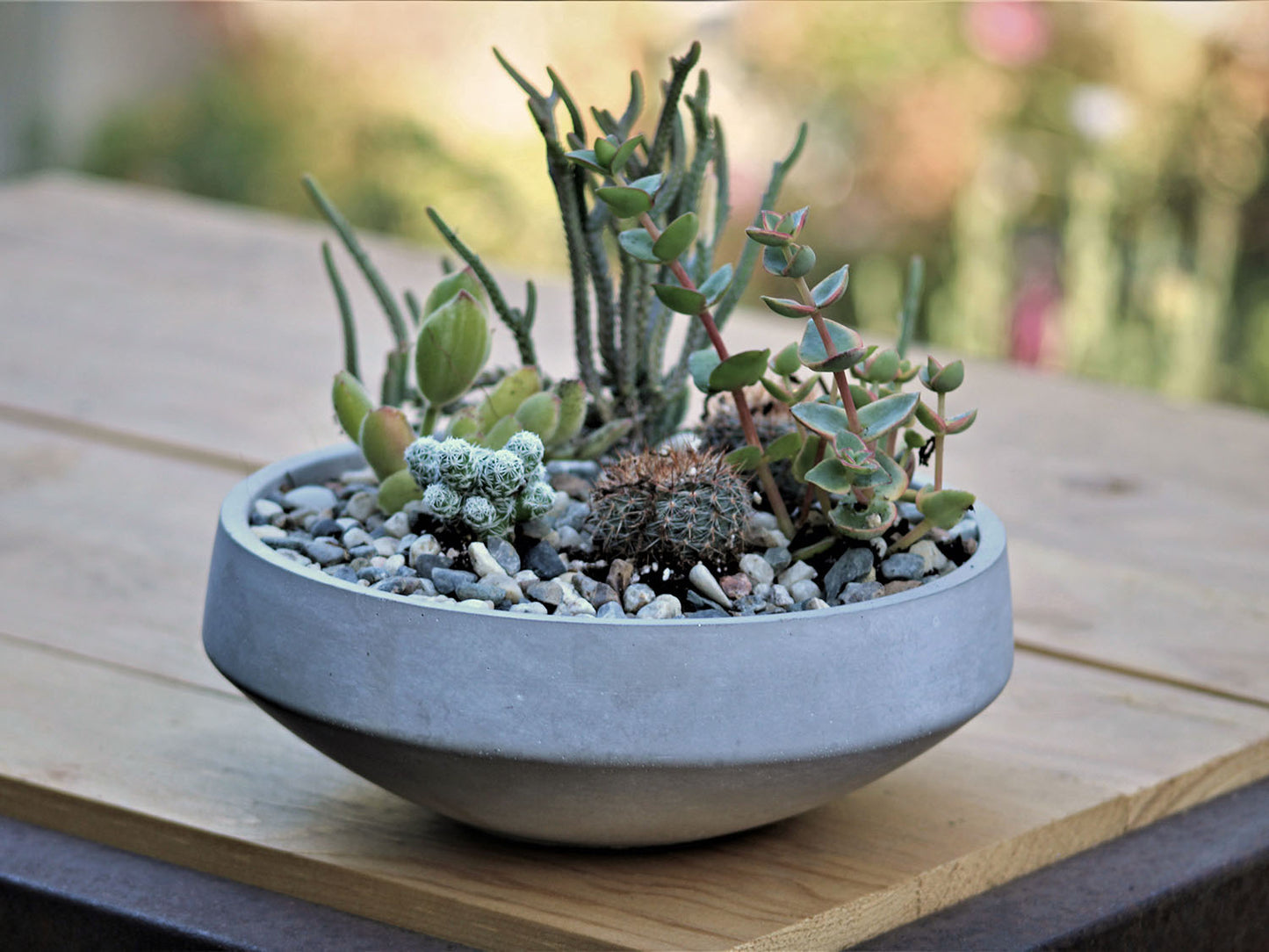 Geometry Low Sphere Planter By Plantatorem