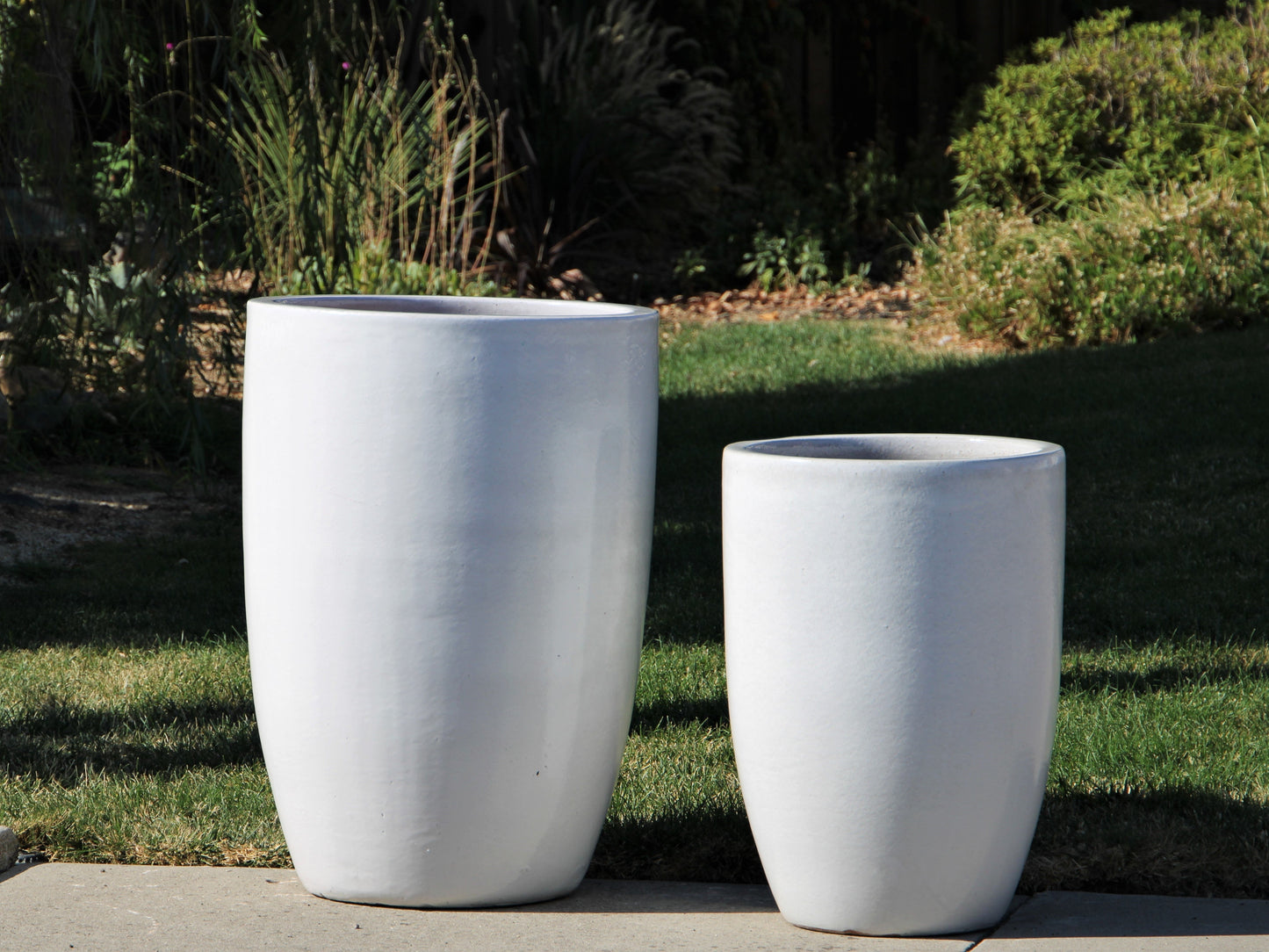 Tall Barrel Planters - Set of 2 By Plantatorem
