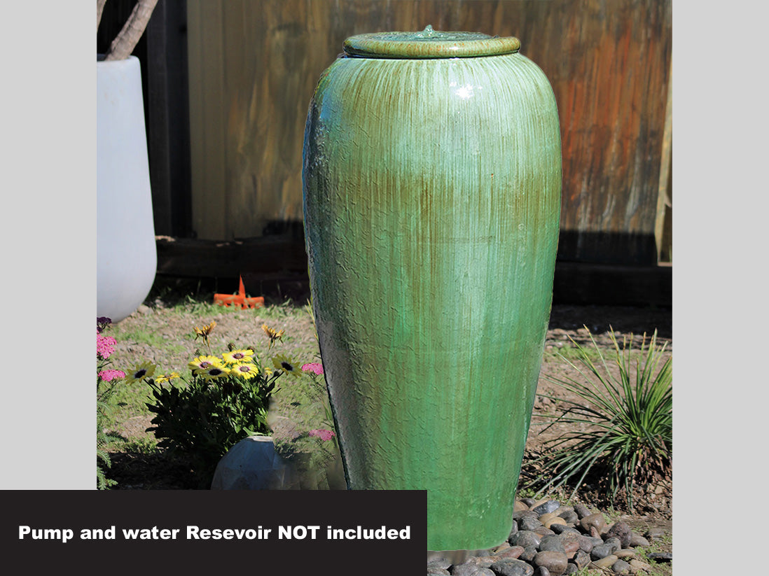 Tall Jar Fountain By Plantatorem