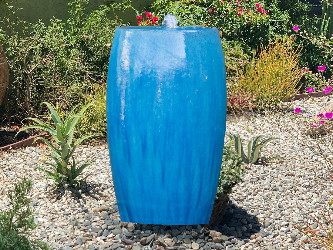 Drum Shape Fountain By Plantatorem