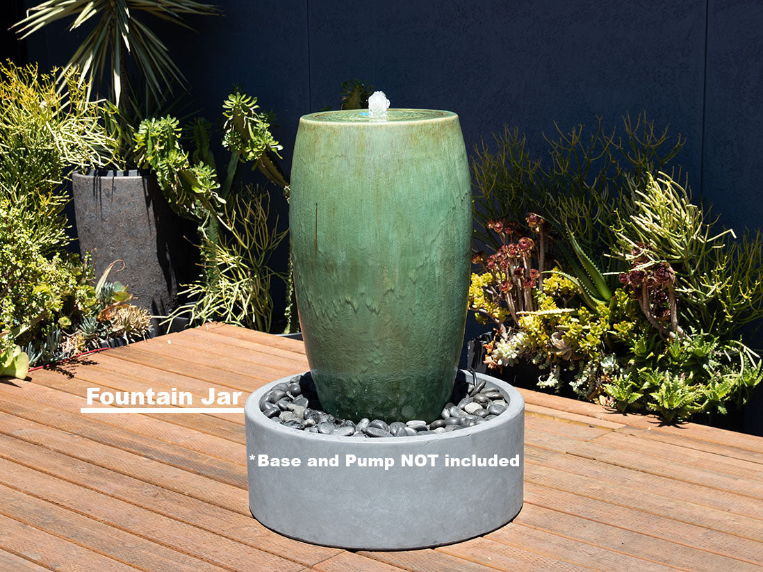 Drum Shape Fountain By Plantatorem