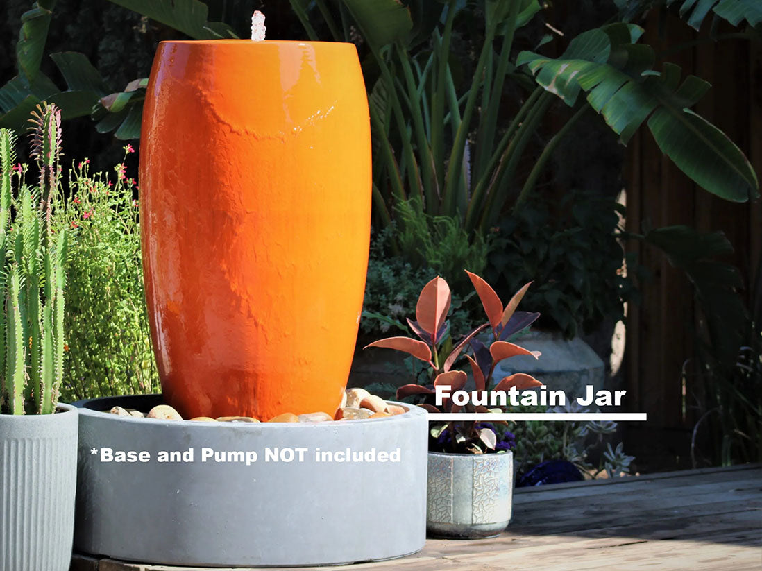 Drum Shape Fountain By Plantatorem