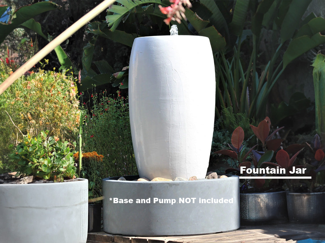 Drum Shape Fountain By Plantatorem