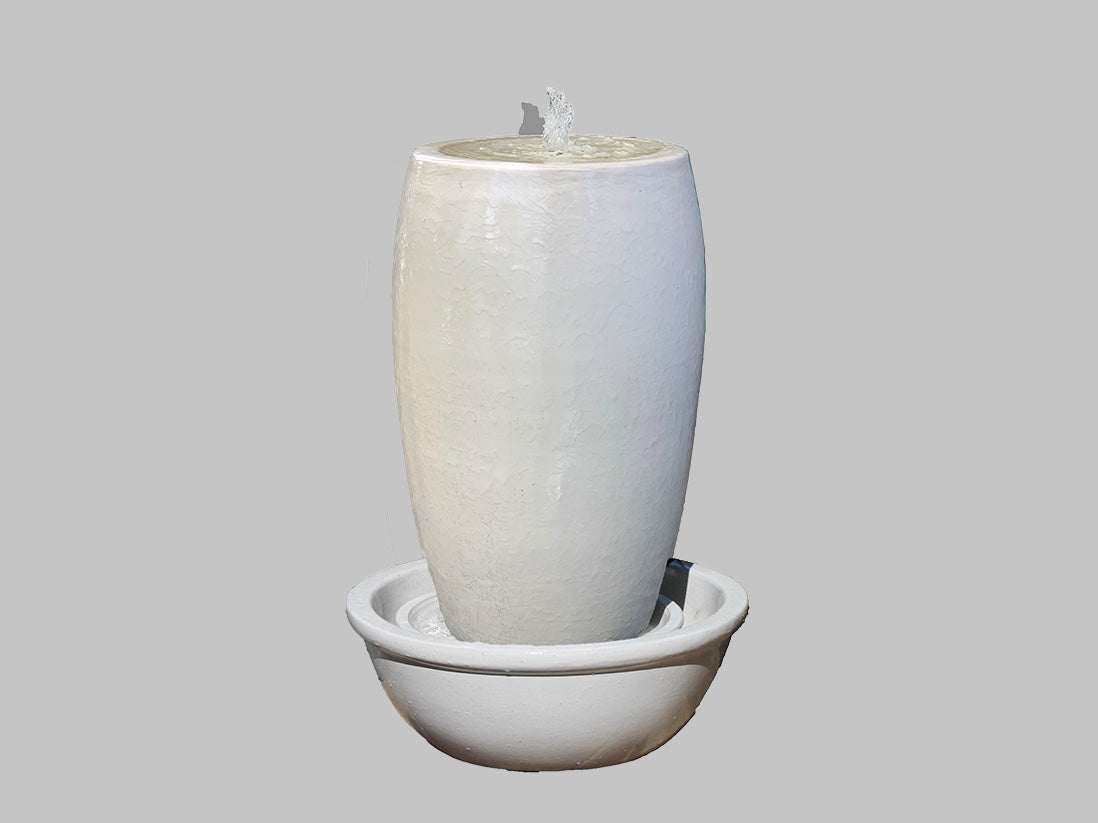 Drum Shape Fountain By Plantatorem