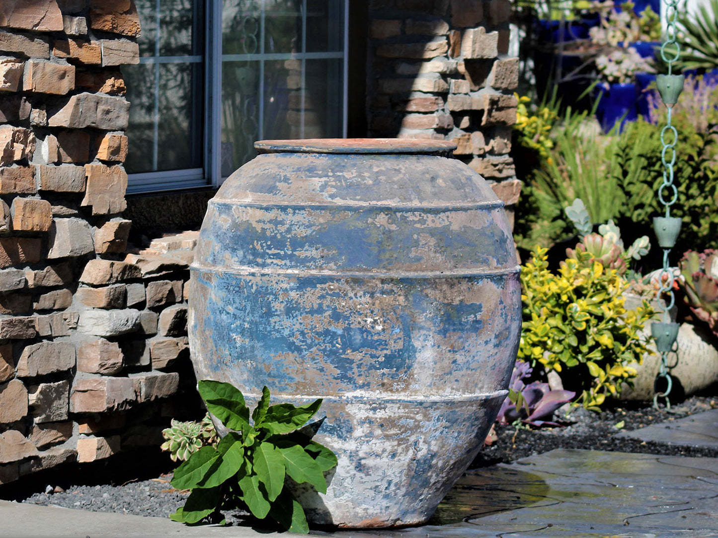 Three Line Accent Jar Planter By Plantatorem