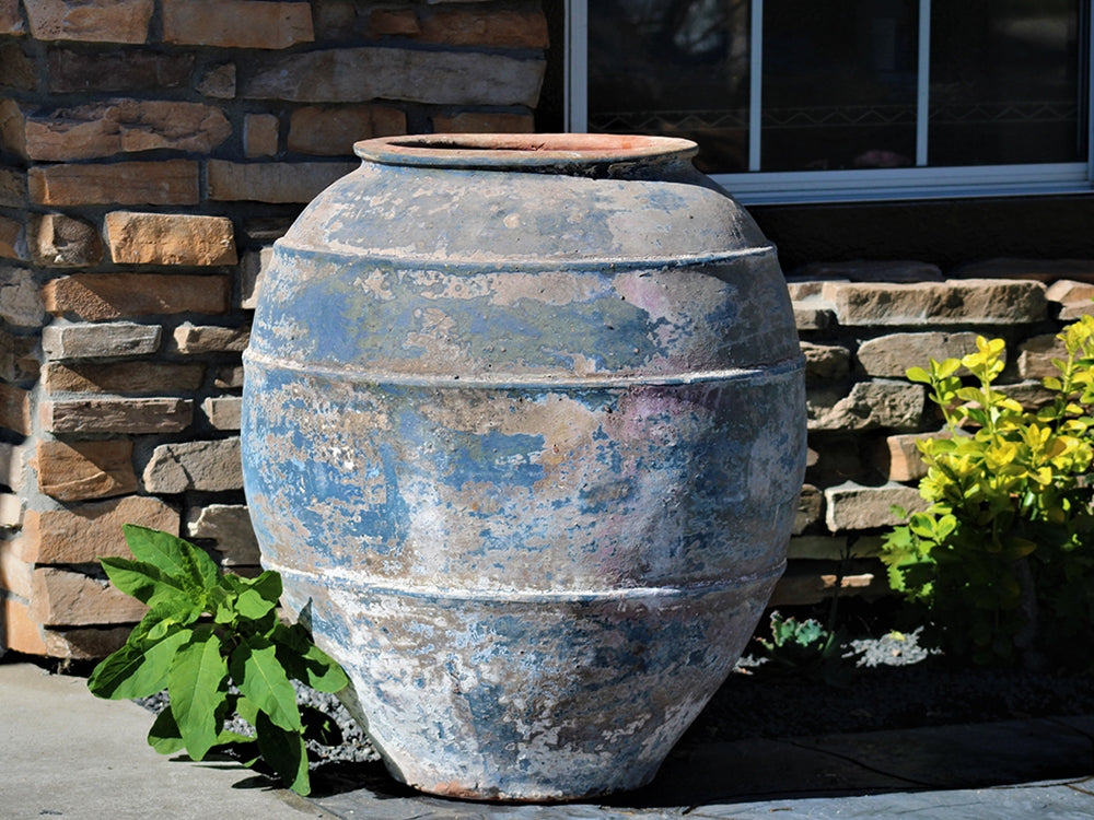 Three Line Accent Jar Planter By Plantatorem